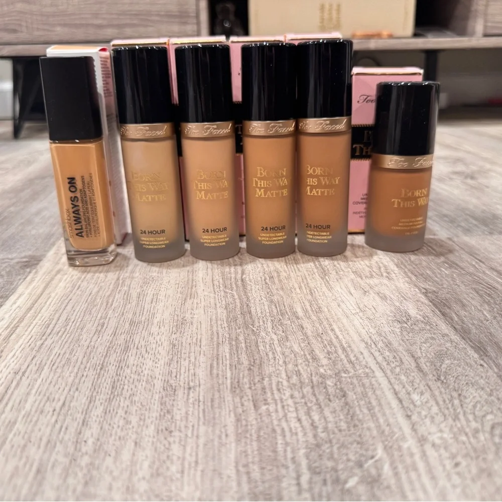 INDIVIDUAL* Too Faced + 24 Hour & Smash box foundation